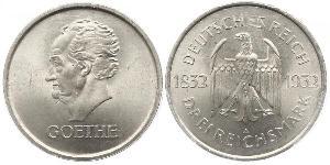 3 Mark République de Weimar (1918-1933) Argent 