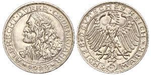 3 Mark République de Weimar (1918-1933) Argent 