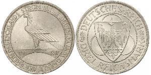 3 Mark République de Weimar (1918-1933) Argent 