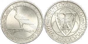 3 Mark République de Weimar (1918-1933) Argent 