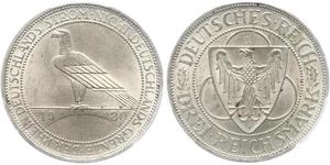 3 Mark République de Weimar (1918-1933) Argent 