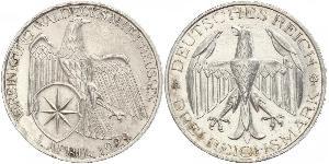 3 Mark République de Weimar (1918-1933) Argent 