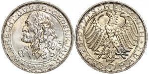3 Mark République de Weimar (1918-1933) Argent 
