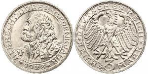 3 Mark République de Weimar (1918-1933) Argent 