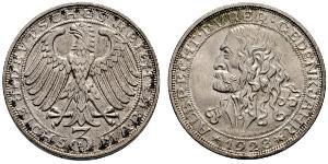 3 Mark République de Weimar (1918-1933) Argent 