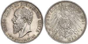 3 Mark Impero tedesco (1871-1918) Argento 