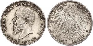 3 Mark Impero tedesco (1871-1918) Argento 