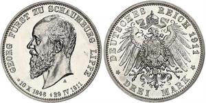 3 Mark Impero tedesco (1871-1918) Argento 