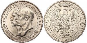 3 Mark Regno di Prussia (1701-1918) Argento Federico Guglielmo III di Prussia  (1770 -1840)