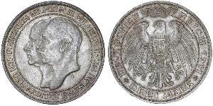 3 Mark Regno di Prussia (1701-1918) Argento Federico Guglielmo III di Prussia  (1770 -1840)