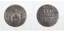 3 Mark Stati federali della Germania Argento 