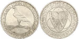 3 Mark República de Weimar (1918-1933) Plata 