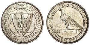 3 Mark República de Weimar (1918-1933) Plata 