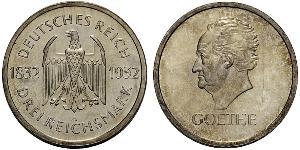 3 Mark República de Weimar (1918-1933) Plata 