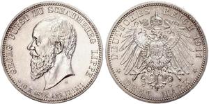 3 Mark Deutsches Kaiserreich (1871-1918) Silber 