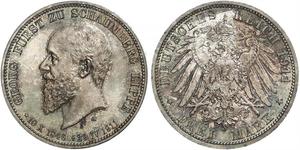 3 Mark Deutsches Kaiserreich (1871-1918) Silber 