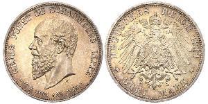 3 Mark Deutsches Kaiserreich (1871-1918) Silber 