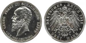 3 Mark Deutsches Kaiserreich (1871-1918) Silber 