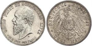 3 Mark Deutsches Kaiserreich (1871-1918) Silber 