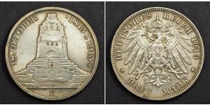 3 Mark Deutschland Silber 