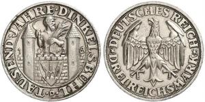 3 Mark Weimarer Republik (1918-1933) Silber 