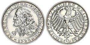 3 Mark Weimarer Republik (1918-1933) Silber 