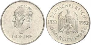 3 Mark Weimarer Republik (1918-1933) Silber 