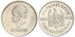 3 Mark Weimarer Republik (1918-1933) Silber 