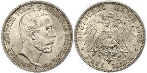 3 Mark  Silber 