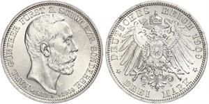 3 Mark  Silber 