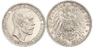 3 Mark  Silber 
