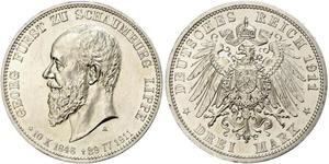 3 Mark German Empire (1871-1918) Silver 