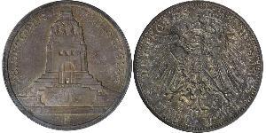 3 Mark Germany Silver 