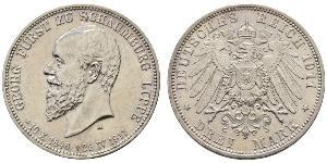 3 Mark 德意志帝國 (1871 - 1918) 銀 