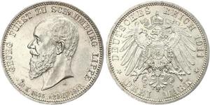 3 Mark 德意志帝國 (1871 - 1918) 銀 