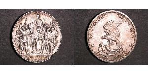 3 Mark 普魯士王國 (1701 - 1918) 銀 