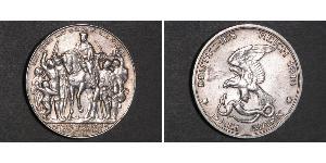 3 Mark 普魯士王國 (1701 - 1918) 銀 