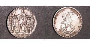 3 Mark 普魯士王國 (1701 - 1918) 銀 
