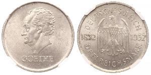 3 Mark 魏瑪共和國 (1919 - 1933) 銀 