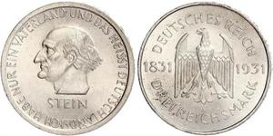 3 Mark / 3 Reichsmark République de Weimar (1918-1933) Argent 