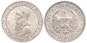 3 Mark / 3 Reichsmark République de Weimar (1918-1933) Argent 