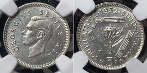 3 Penny Sudafrica (1910 - ) Argento 