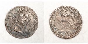 3 Penny Vereinigtes Königreich Silber 