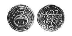 3 Pfennig Electorate of Bavaria (1623 - 1806) Silver 