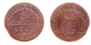 3 Pfennig Lippe (1123 - 1918)  