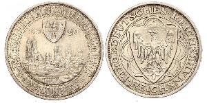3 Reichsmark République de Weimar (1918-1933) Argent 