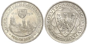 3 Reichsmark République de Weimar (1918-1933) Argent 