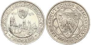 3 Reichsmark République de Weimar (1918-1933) Argent 