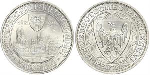 3 Reichsmark République de Weimar (1918-1933) Argent 