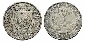 3 Reichsmark République de Weimar (1918-1933) Argent 